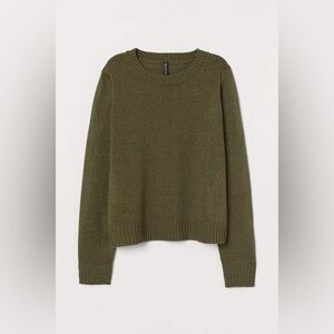 H&M Army Green Sweater